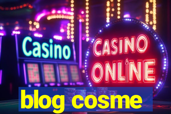 blog cosme