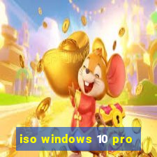iso windows 10 pro