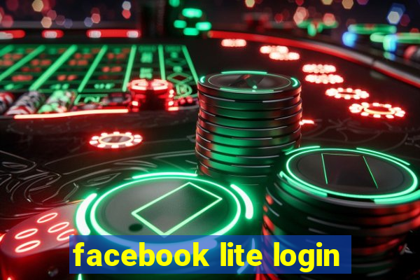facebook lite login