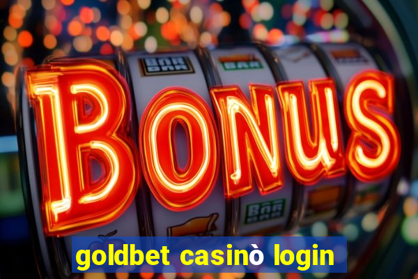 goldbet casinò login