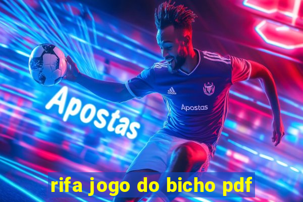 rifa jogo do bicho pdf
