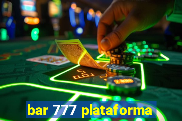 bar 777 plataforma
