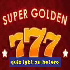 quiz lgbt ou hetero