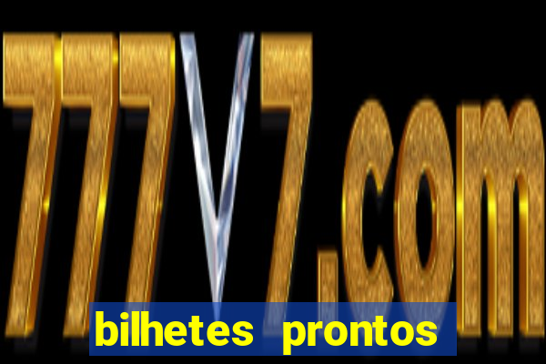 bilhetes prontos apostas esportivas