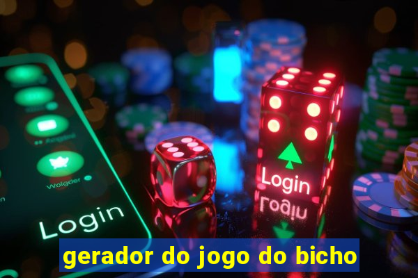 gerador do jogo do bicho