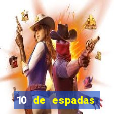 10 de espadas tarot amor